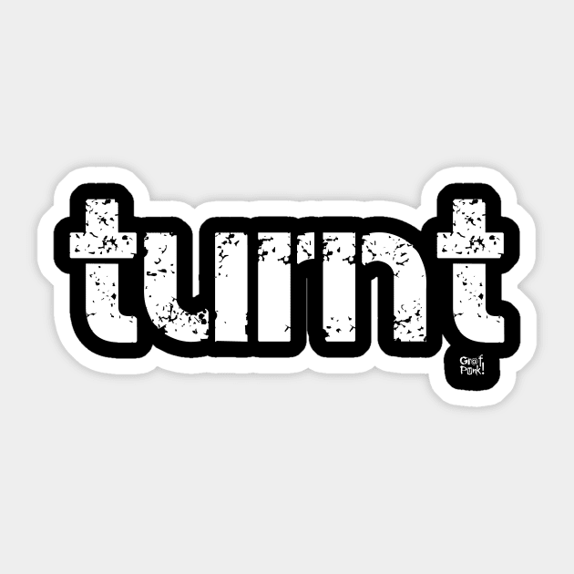 Turnt Sticker by GrafPunk